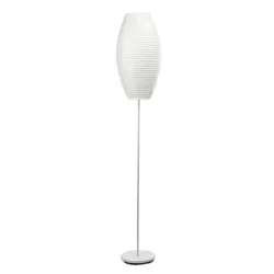 Podna lampa Hud bela
