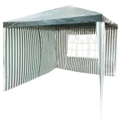 Paviljon sa Dve Stranice 3x3x2,5m Zeleno Beli