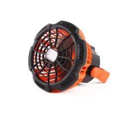 Ventilator sa svetlom 2 in 1 punjivi