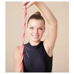 Uže za ritmičku gimnastiku 3m roze 