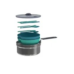 Set za kuvanje za dve osobe od nerdajuceg celika 1,6l