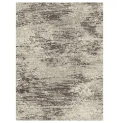 Tepih soft curly siva/t.braon 160x220cm