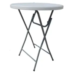 Sto sklopljivi barski tvrda plastika,d80 x h110cm