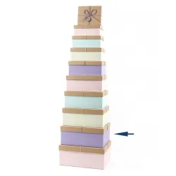 Ukrasna kutija pastel 35x15x26,5cm