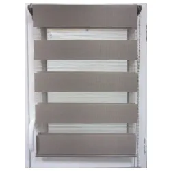 Zavesa rolo zebra 60x90 cm taupe