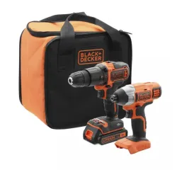 Akumulatorska bušilica i udarni odvijač Black&Decker BCK21S1S