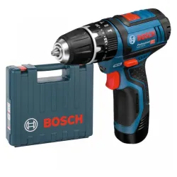 Akumulatorska vibraciona bušilica Bosch GSB 12V-15 Professional kofer