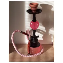 Alcan Nargila 40cm Srce Roze 