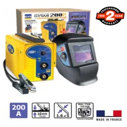 Aparat za varenje Inverter GYSMI 200P + maska LCD Techno 9-13