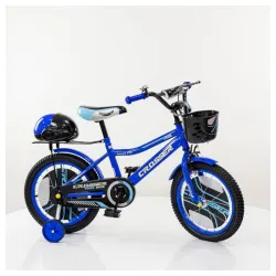 Deciji bicikl sa pomoćnim točkovima Crosser 724-20 Plavi 