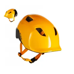 Dečija biciklistička kaciga Btwin Žuta