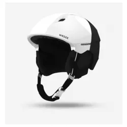 Belo-crna kaciga za skijanje za odrasle 580