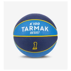 Dečja košarkaška lopta k100 veličina 1 od gume plava