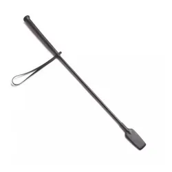 Bič za jahanje 500 58cm crni 