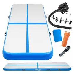 Gimnastička podloga na naduvavanje 400 cm plava 