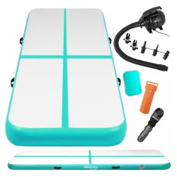 Gimnastička podloga na naduvavanje 400 cm Mint zelena