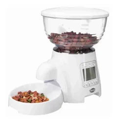 Automatska hranilica za mačke i pse TX7 5L 41x26x34cm bela Trixie 