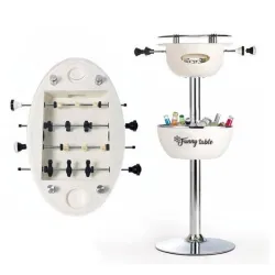 Barski sto sa stonim fudbalom Funny table beli