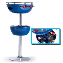 Barski sto sa stonim fudbalom Funny table plavi