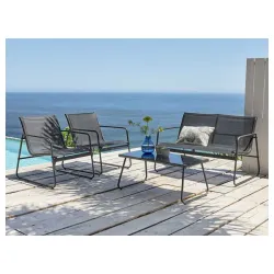 Baštenska Garnitura Od Metala i Tekstilena Sara