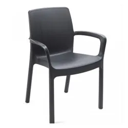 Baštenska stolica Lord plastična siva