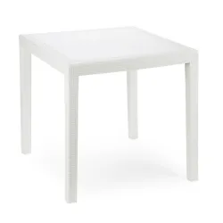Baštenski sto plastični Bianco