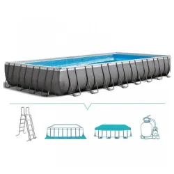 Bazen sa peščanom pumpom 975 x 488 x 132 cm Komplet