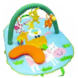 Bebi gimnastika žirafa i kravica Biba Toys