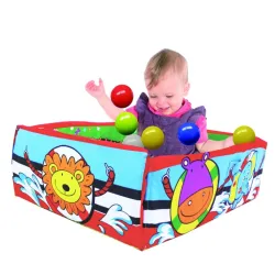 Bebi plišana gimnastika sa loptama Biba Toys