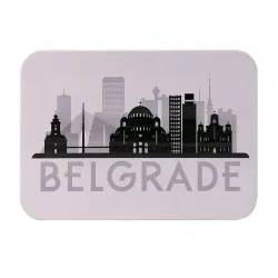Metalna kutija Belgrade 14,2x10x3 cm Lila