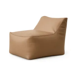 Lazy Bag fotelja eko koža krem 