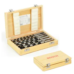 Bosch 6-delni set spiralnih burgija za drvo 