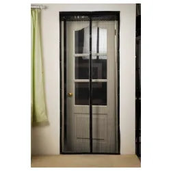 Zavesa sa magnetima Crna ART001378