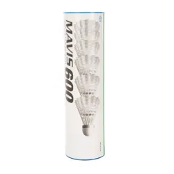 Loptice  za badminton Yonex mavis 600 6 komada bele