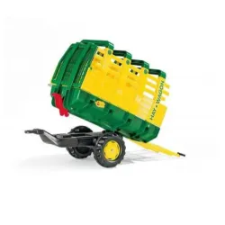 Prikolica Hay Wagon zelena 1 122981 RollyToys