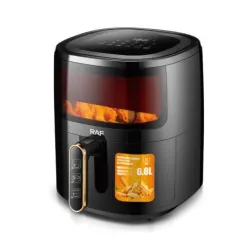 Friteza na vruć vazduh crna 6l RAF r.5330b
