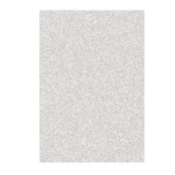 Tepih supersoft srebrni 80x150cm