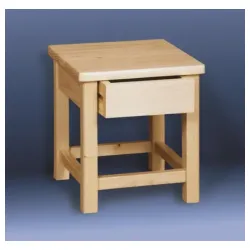 StočIć sa fiokom lakirani bor