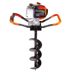 Bušač rupa za zemlju motorni 52cm3 2ks burgije set 100-150-200mm adk gtd5202