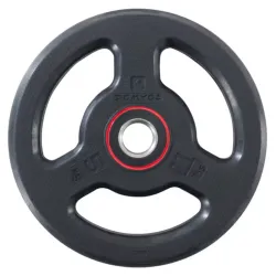 Gumeni teg sa rukohvatima (prsten 28 mm, 5 kg)