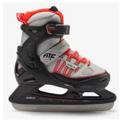 Sivo-crvene klizaljke FIT 500 za dečake