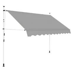 Balkonska Tenda 250x120cm Siva