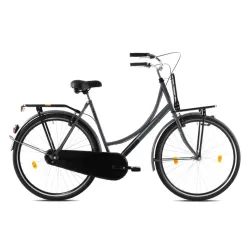 City bike Pelikaan transport 28" sivo