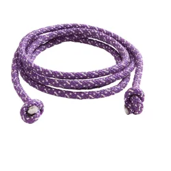 Ljubičasto gimnastičarsko uže sa šljokicama