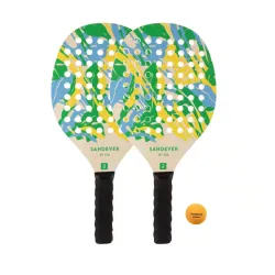 Komplet za tenis na pesku zeleni