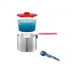 Set za kuvanje za jednu osobu od nerdajuceg celika 0,9l