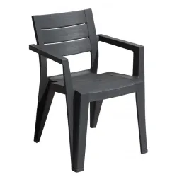 Baštenska stolica Julie Dinning Grafit	
