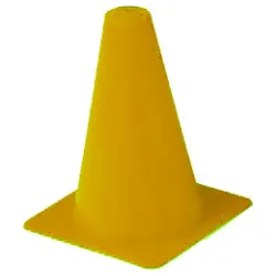 Čunj za trening žuti