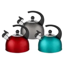 Čajnik sa zviždukom metalik boje DJ42756