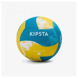 Žuto plava lopta za odbojku na pesku 500